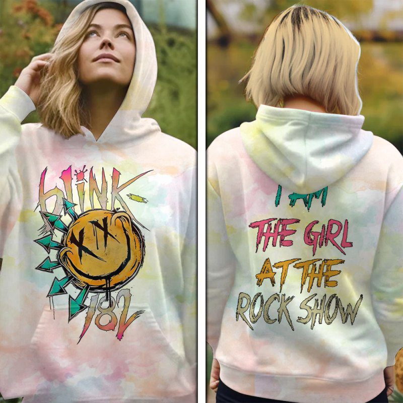 Blink-182-3D-Unisex-Hoodie-GUD1084 Blink-182 3D Unisex Hoodie GUD1084