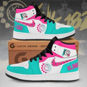 Blink 182 Air Jordan 1 Sneaker JD1 Shoes For Fans GSS1009