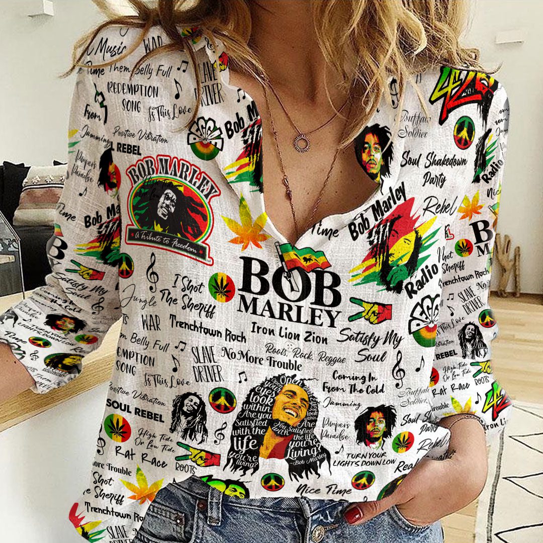 Bob-Marley-Women-Casual-Shirt-3D-Linen-Shirt-GWS1189-1