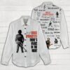 Bruce Springsteen Women Casual Shirt 3D Linen Shirt GWS1226