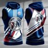Buick Men Workout Hoodie Tank Tops WHT1403