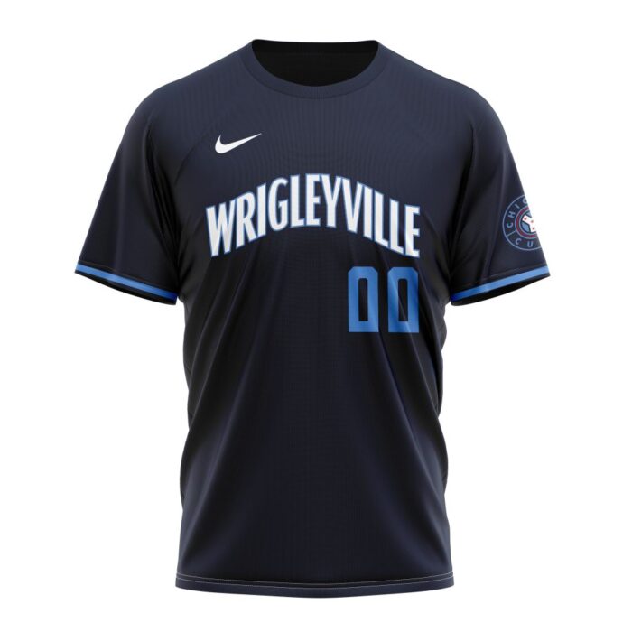 Chicago Cubs MLB Personalized 2024 City Connect T Shirt 3D CCN1064