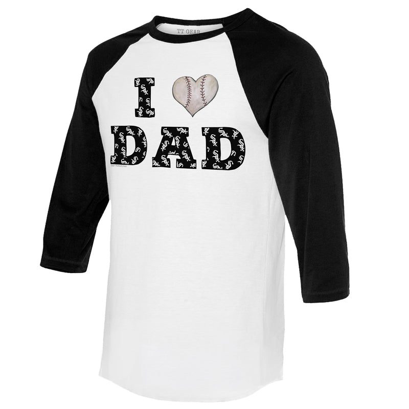 Chicago-White-Sox-I-Love-Dad-34-Black-Sleeve-Raglan-Shirt-1