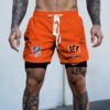 Cincinnati Bengals NFL Personalized Double Layer Shorts WDS1102