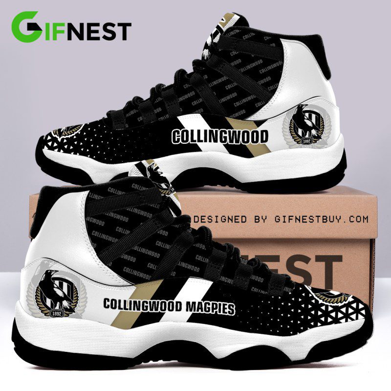Collingwood-FC-Jordan-11-Sneaker-GSS1031 Collingwood FC Jordan 11 Sneaker  GSS1031