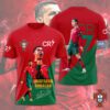 Cristiano Ronaldo x Portugal National Football Team Unisex T-Shirt WCR1012