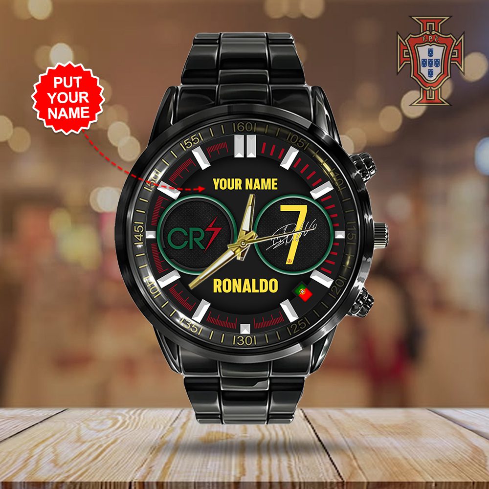 Cristiano_Ronaldo_-_Personalized_Black_Stainless_Steel_Watch_5450-1