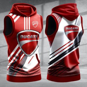 Ducatti Men Workout Hoodie Tank Tops WHT1402