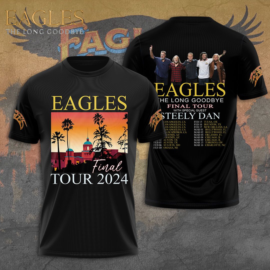Eagles-Band-3D-Unisex-T-Shirt-GUD1397 Eagles Band 3D Unisex T-Shirt GUD1397