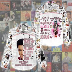 Elvis Presley Women Casual Shirt 3D Linen Shirt GWS1173