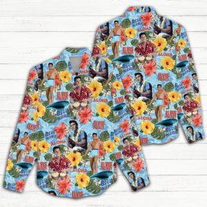 Elvis Presley Women Casual Shirt 3D Linen Shirt GWS1177