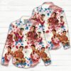 Elvis Presley Women Casual Shirt 3D Linen Shirt GWS1212