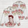 Elvis Presley Women Casual Shirt 3D Linen Shirt GWS1214