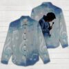 Elvis Presley Women Casual Shirt 3D Linen Shirt GWS1217