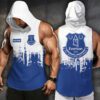 Everton F.C Men Workout Hoodie Tank Tops WHT1584