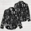 Horror Movies Women Casual Shirt 3D Linen Shirt GWS1221