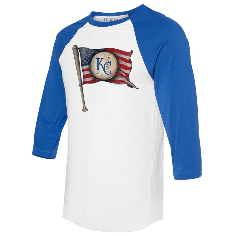 Kansas-City-Royals-Baseball-Flag-34-Royal-Blue-Sleeve-Raglan-Shirt-1