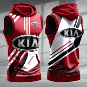 Kia Men Workout Hoodie Tank Tops WHT1394