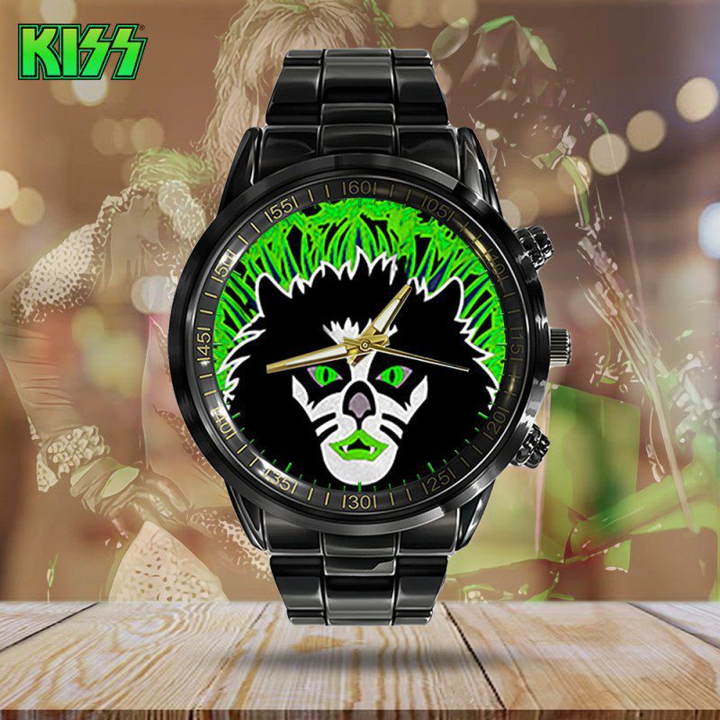 Kiss-Band-Black-Stainless-Steel-Watch-GUD1277-1