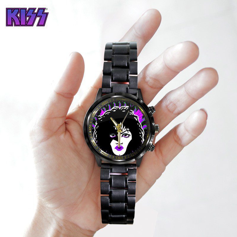 Kiss-Band-Black-Stainless-Steel-Watch-GUD1278-2