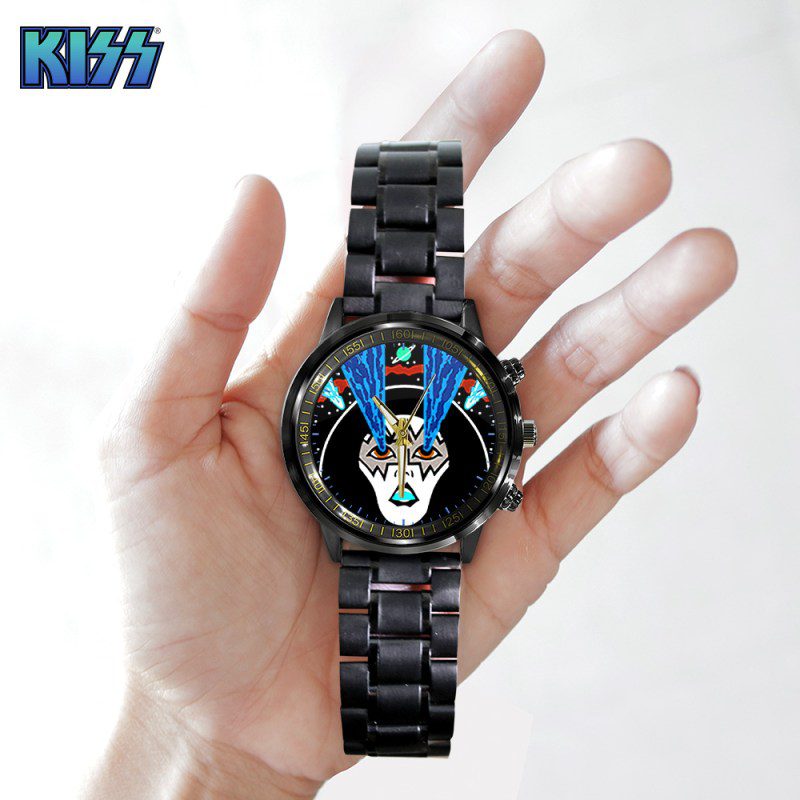 Kiss-Band-Black-Stainless-Steel-Watch-GUD1280-2