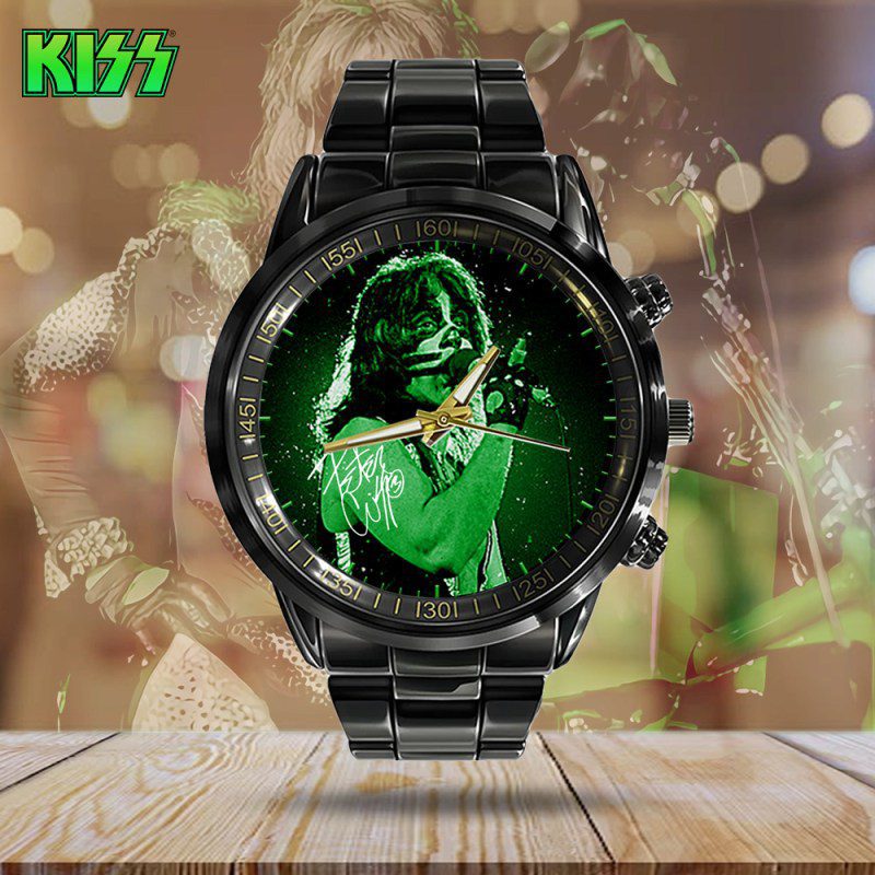 Kiss-Band-Black-Stainless-Steel-Watch-GUD1285-1