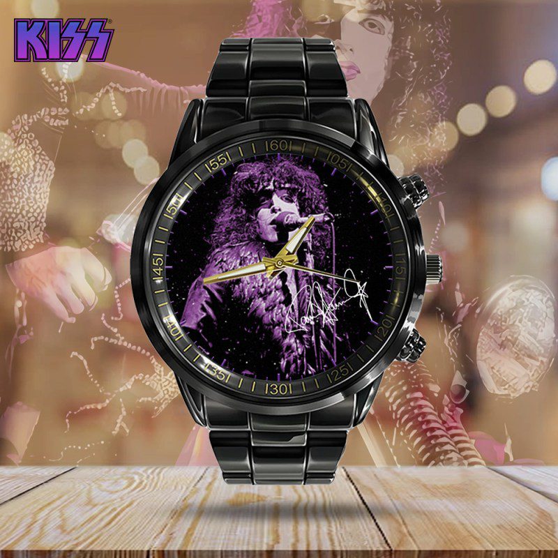 Kiss-Band-Black-Stainless-Steel-Watch-GUD1286-1
