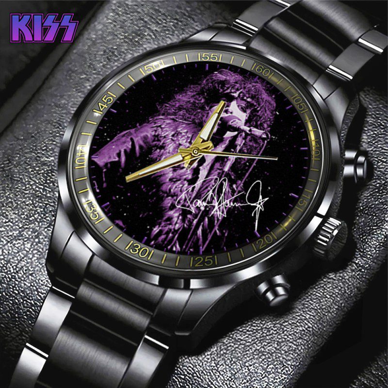 Kiss-Band-Black-Stainless-Steel-Watch-GUD1286 Kiss Band Black Stainless Steel Watch GUD1286