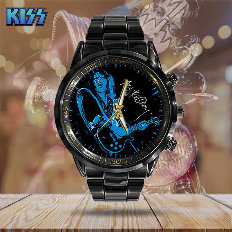 Kiss-Band-Black-Stainless-Steel-Watch-GUD1287-1