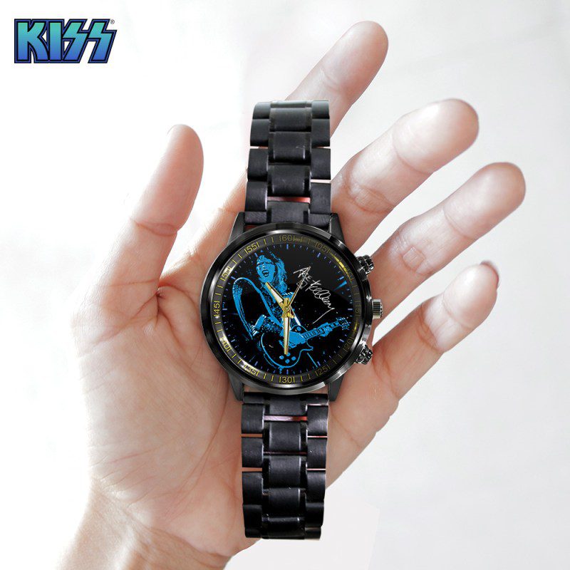 Kiss-Band-Black-Stainless-Steel-Watch-GUD1287-2