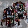 Kiss Band Women Casual Shirt 3D Linen Shirt GWS1164