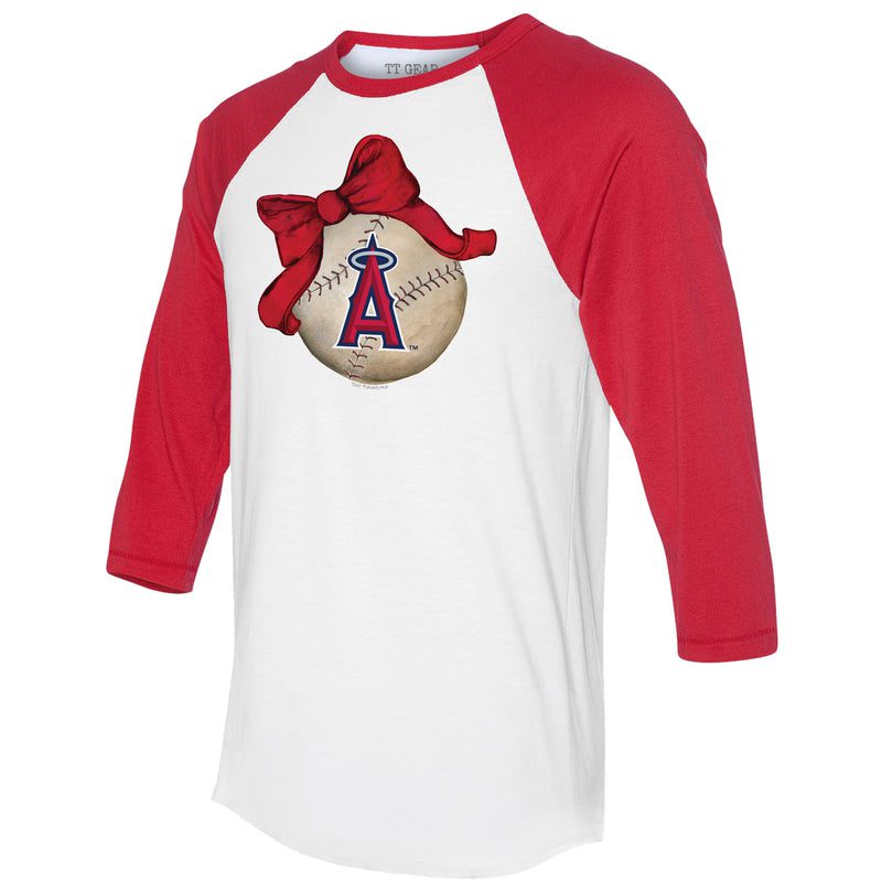 Los-Angeles-Angels-Baseball-Bow-34-Red-Sleeve-Raglan-Shirt-1