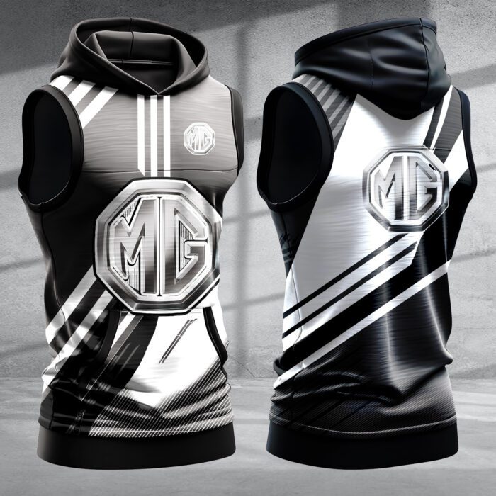 MG Car Men Workout Hoodie Tank Tops WHT1429