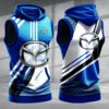 Mazda Men Workout Hoodie Tank Tops WHT1433