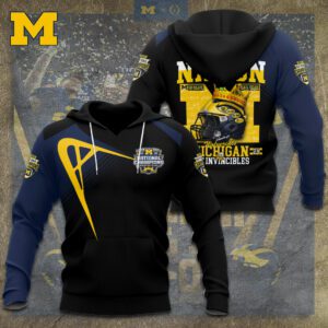 Michigan Wolverines Football 3D Unisex Hoodie GUD1041