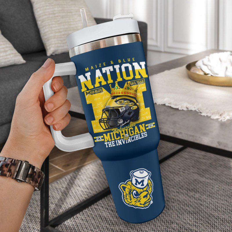 Michigan-Wolverines-Football-40oz-Stanley-Tumbler-GUD1308-1