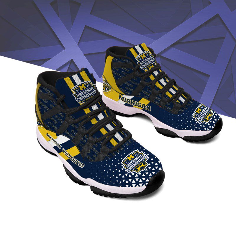 Michigan-Wolverines-Football-Jordan-11-Sneaker-GSS1062-3