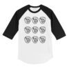 Milwaukee Brewers Logo Grid 3/4 Black Sleeve Raglan Shirt