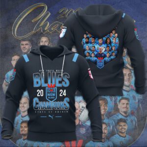 New South Wales Blues 3D Unisex Hoodie GUD1009