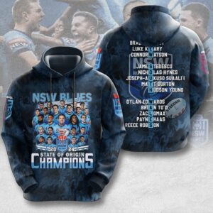 New South Wales Blues 3D Unisex Hoodie GUD1018