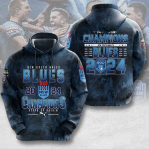 New South Wales Blues 3D Unisex Hoodie GUD1020