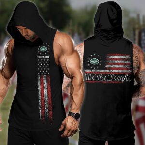 New York Jets NFL Hoodie Tanktop Custom Your Name Independence Day Gifts WHT1150