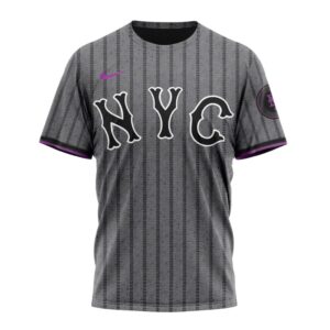 New York Mets MLB Personalized 2024 City Connect T Shirt 3D CCN1071