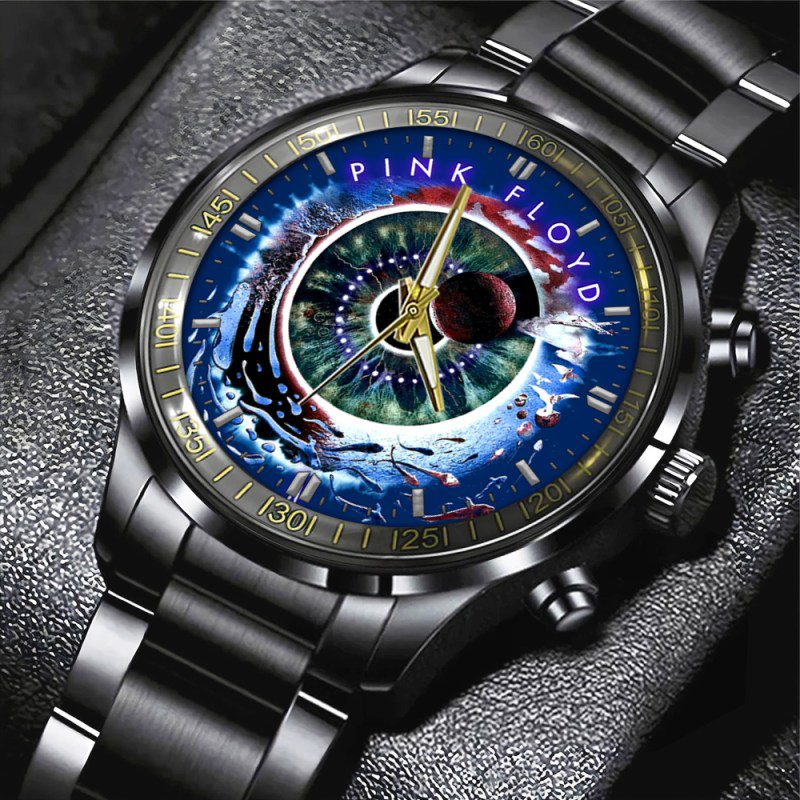 Pink-Floyd-Black-Stainless-Steel-Watch-GUD1290 Pink Floyd Black Stainless Steel Watch GUD1290