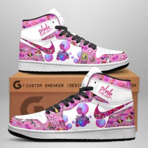 P!nk Air Jordan 1 Sneaker JD1 Shoes For Fans GSS1069