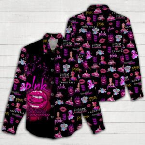 P!nk Women Casual Shirt 3D Linen Shirt GWS1210