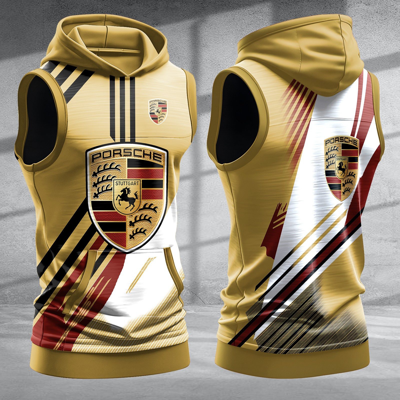 Porsche-Men-Workout-Hoodie-Tank-Tops-WHT1458 Porsche Men Workout Hoodie Tank Tops WHT1458