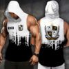 Port Vale Men Workout Hoodie Tank Tops WHT1472