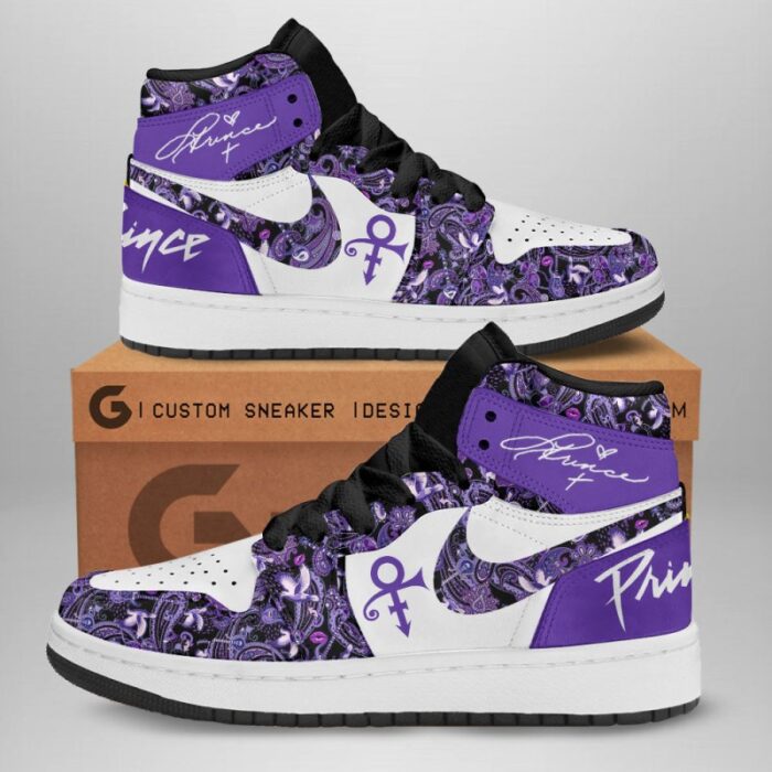 Prince Air Jordan 1 Sneaker JD1 Shoes For Fans GSS1137