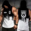 SSV Ulm 1846 Men Workout Hoodie Tank Tops WHT1372